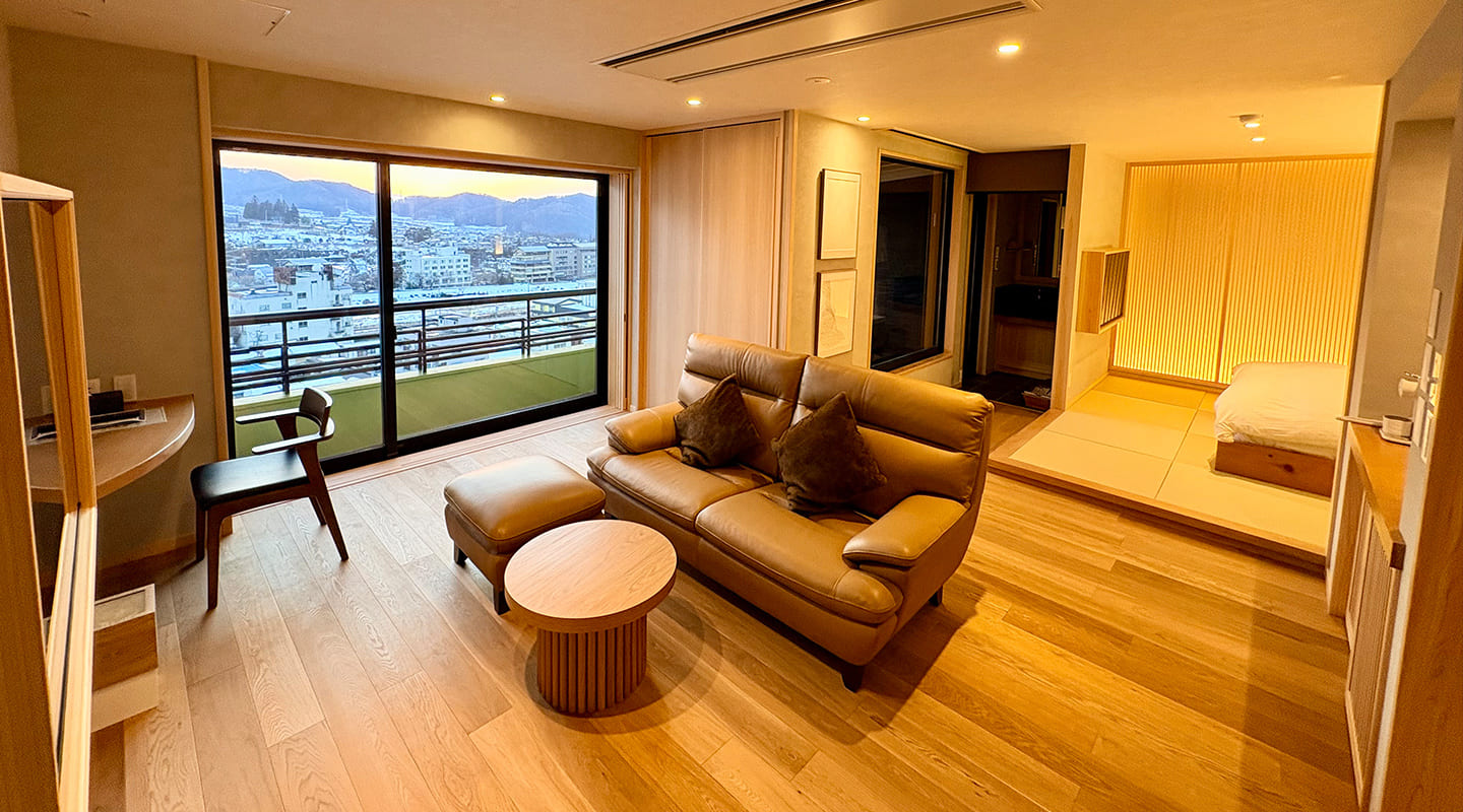 露天風呂付き桜の間