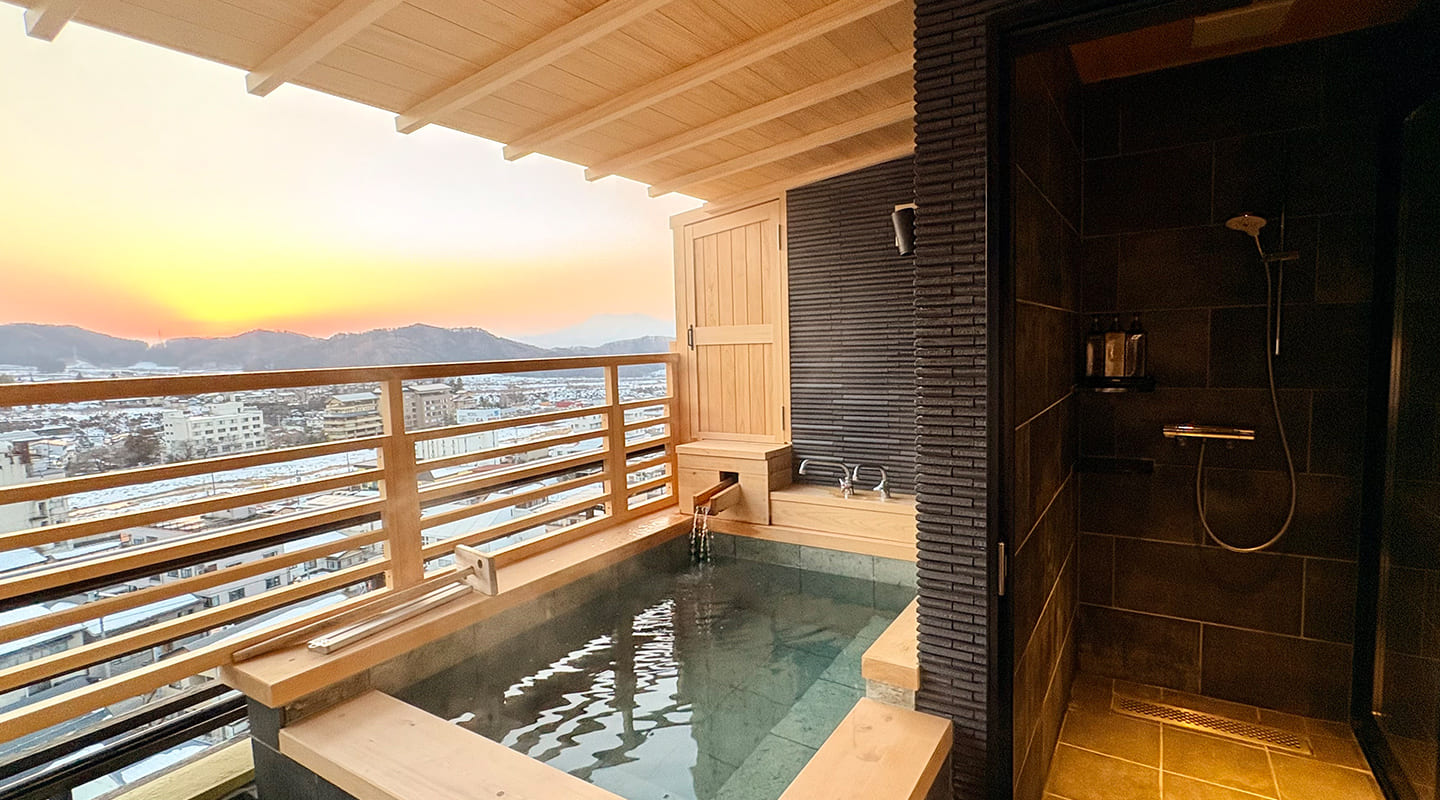 露天風呂付き桜の間