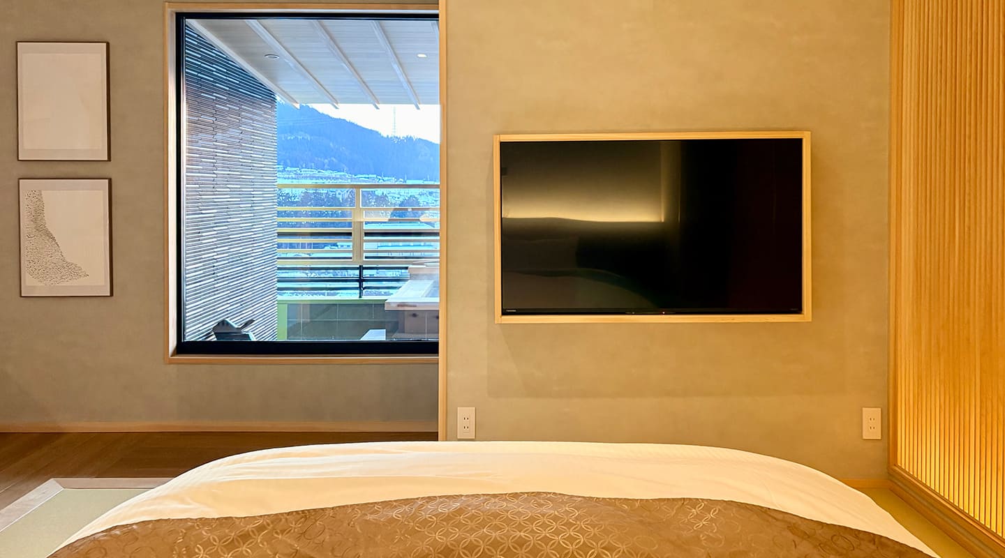 露天風呂付き桜の間